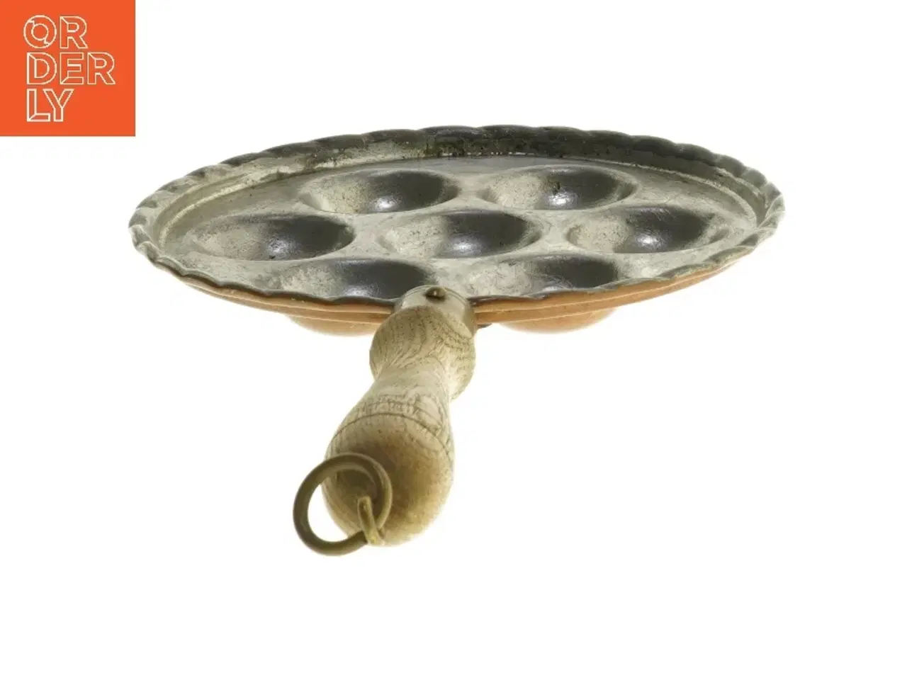 Billede 2 - Æbleskive pande med træhåndtag (str. 28 cm)