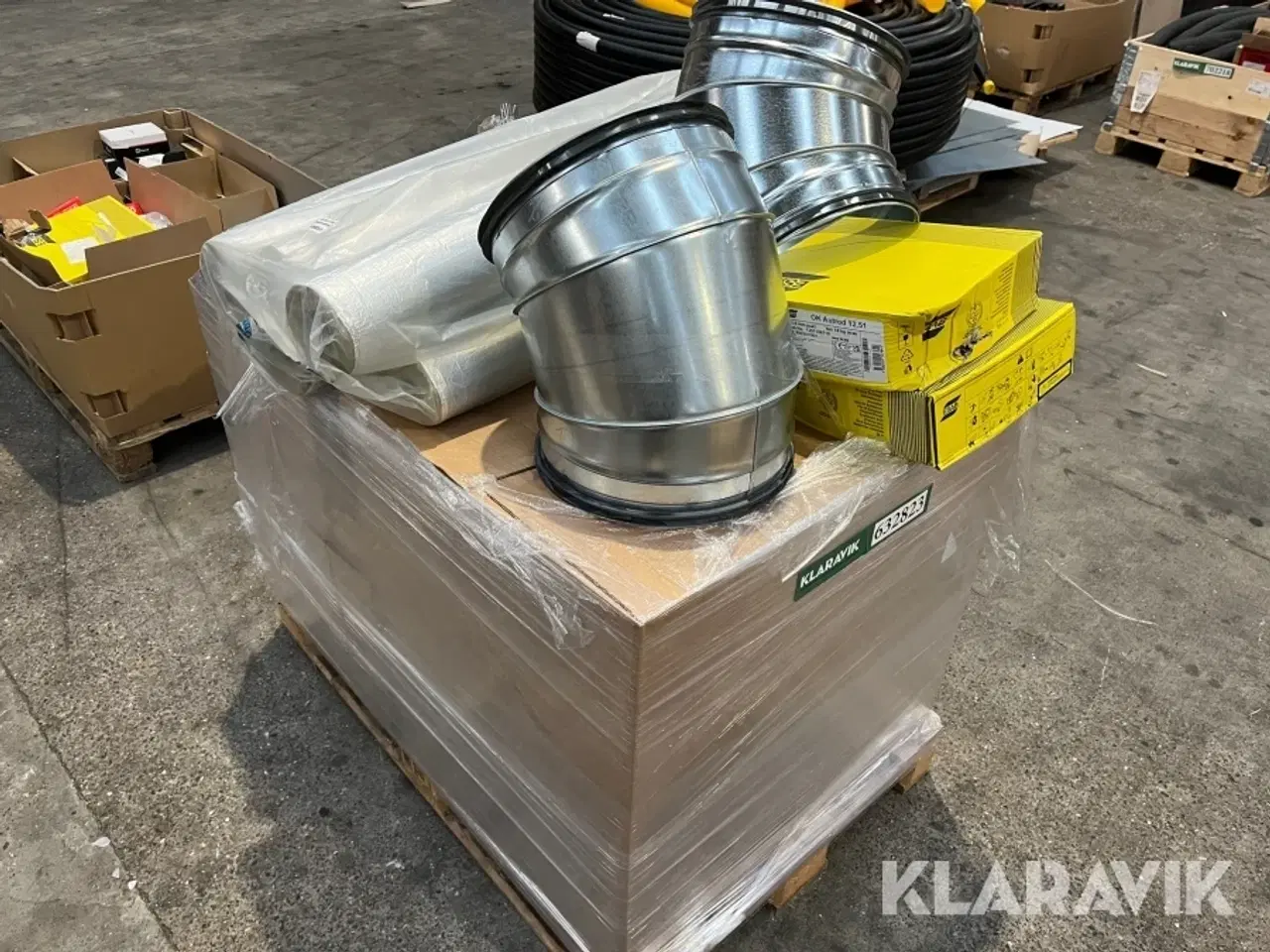 Billede 1 - Lot - ventilation, isolering og svejsetråd