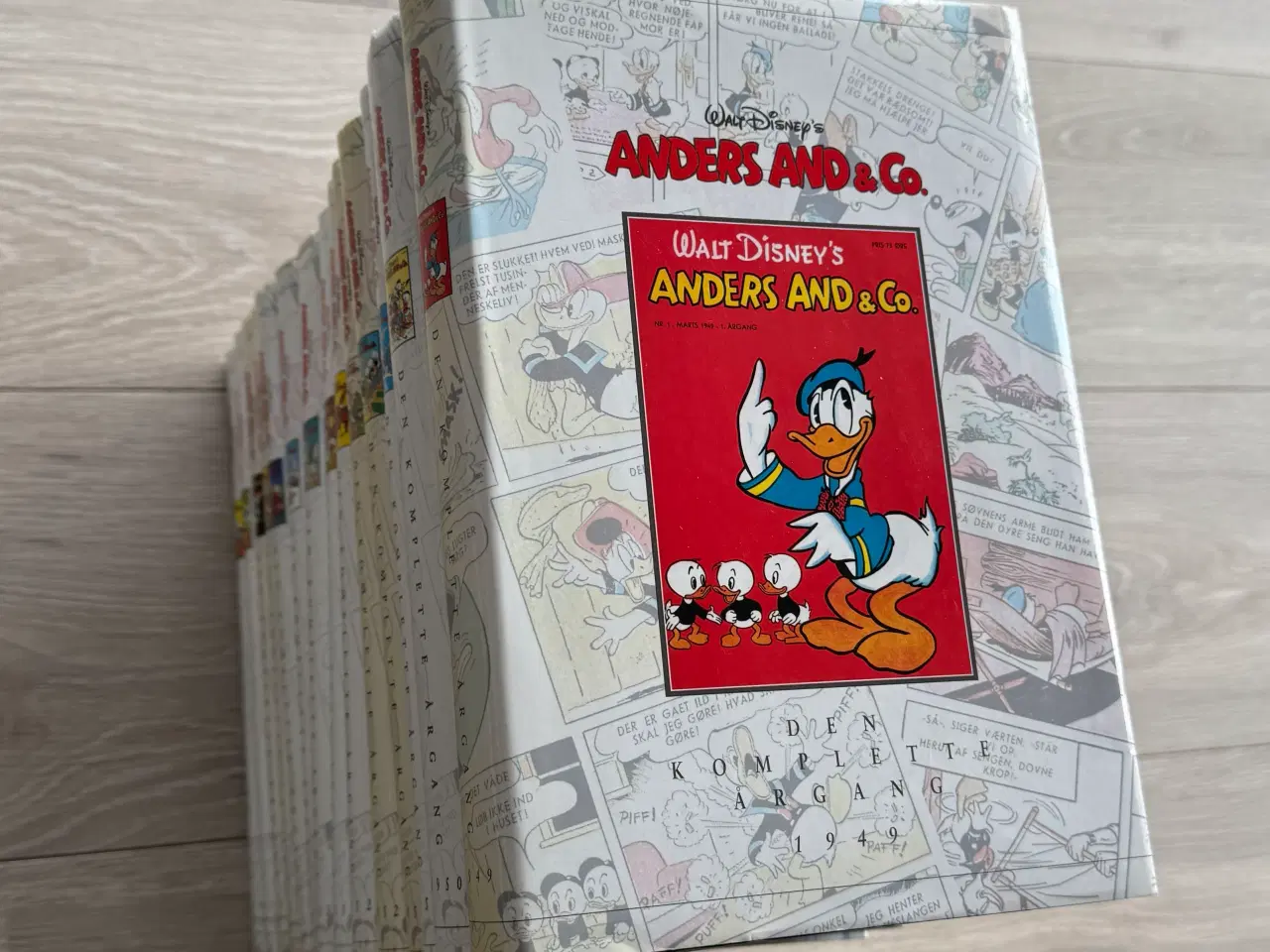 Billede 1 - ANDERS AND & CO - DEN KOMPLETTE ÅRGANG 1949-1955