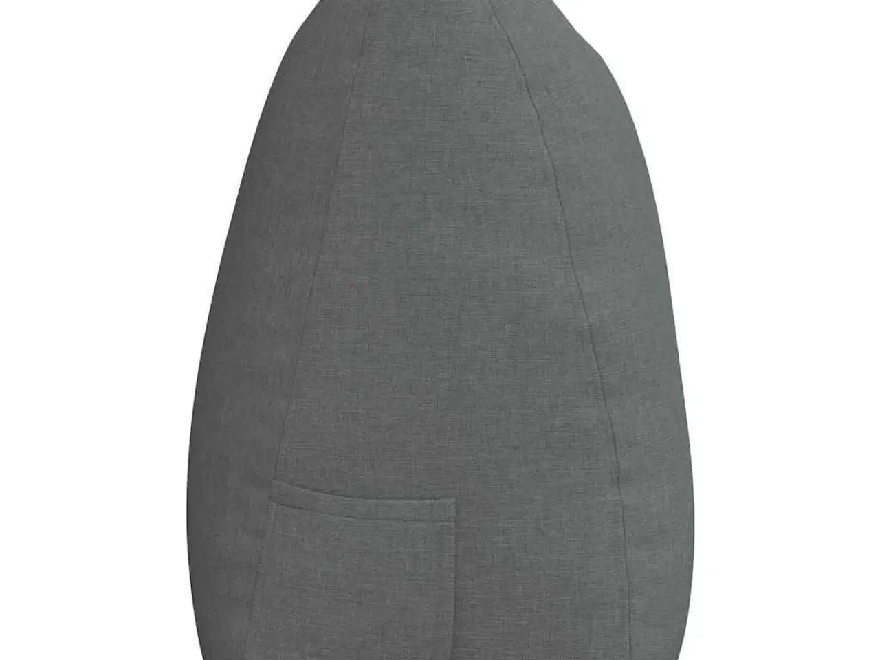 Billede 7 - Rygpude Mørkegrå 140 x 24 x 50 cm Stof