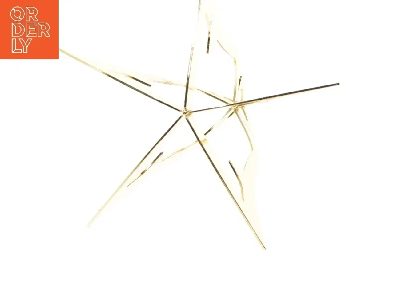 Billede 3 - Guld dekorationsklokke (str. 19 cm)