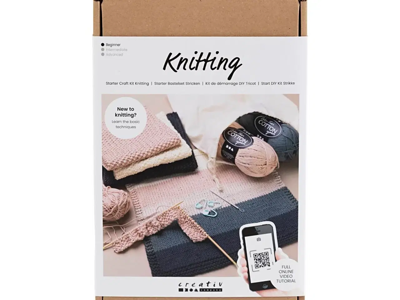 Billede 1 - Start DIY Strikkesæt - Alt til nybegyndere