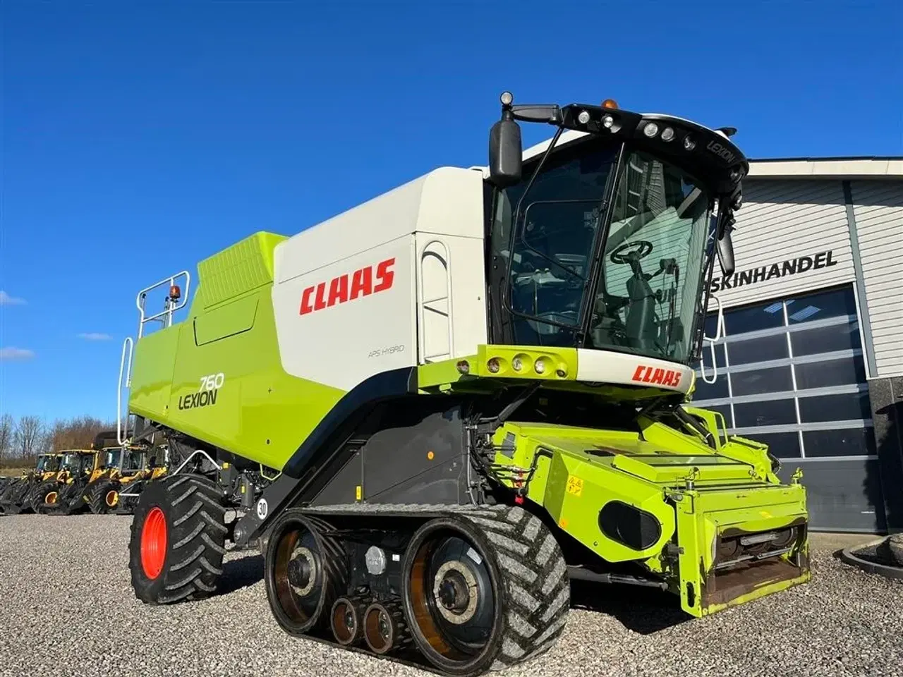 Billede 8 - CLAAS LEXION 760 TT  APS HYBRID. TERRA TRAC og Incl. Vario V1200 Skærebord.