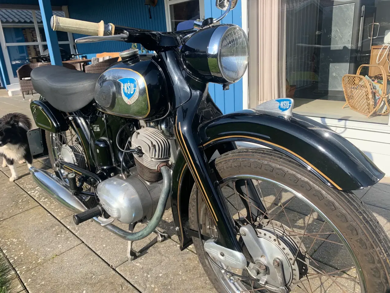 Billede 2 - NSU SUPER FOX OSB 125 cc årg 1954 kilometer 24000