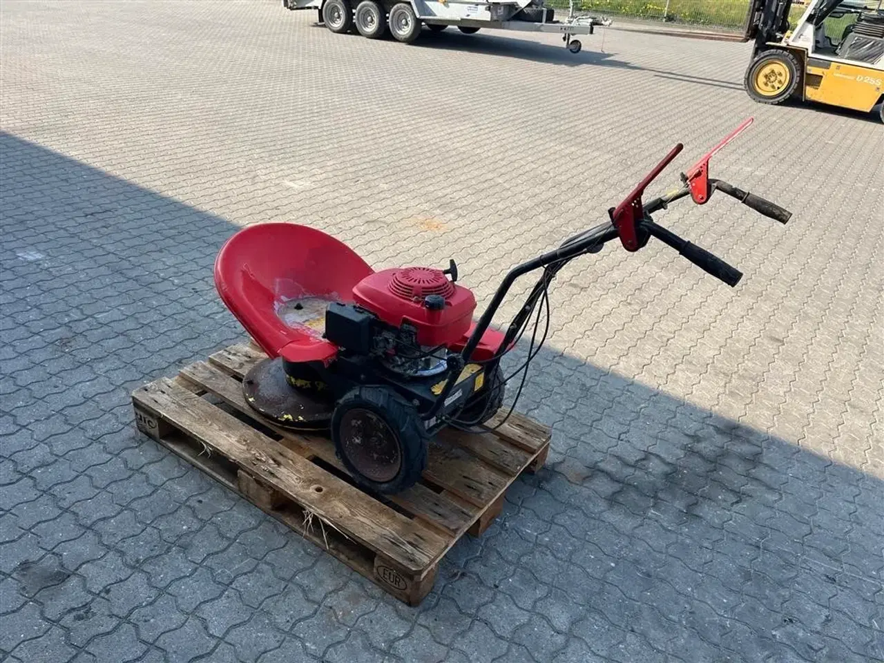 Billede 4 - - - - Vari motor skiveslå maskine.