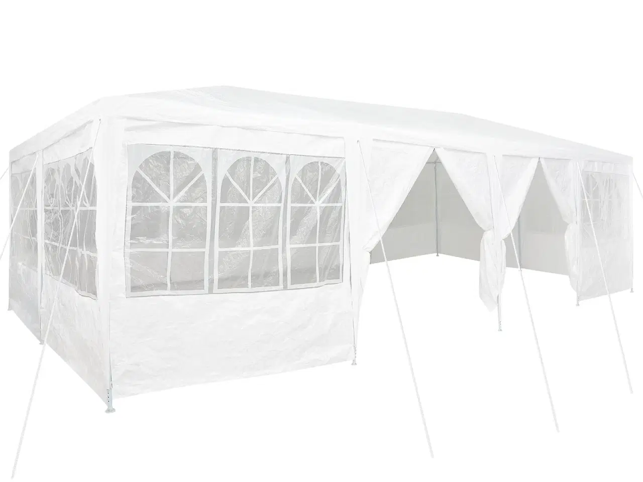 Billede 2 - Party Tent Hvid 800 x 400 x 266 cm Polyester og Stål