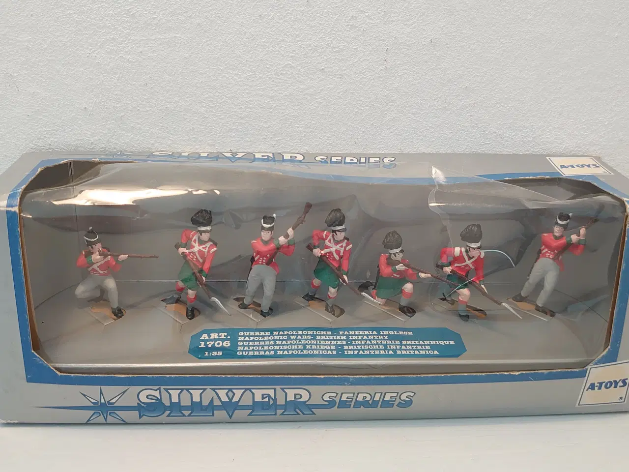 Billede 1 - Infanterisoldater fra Napeoleonskrigene fra A-Toys