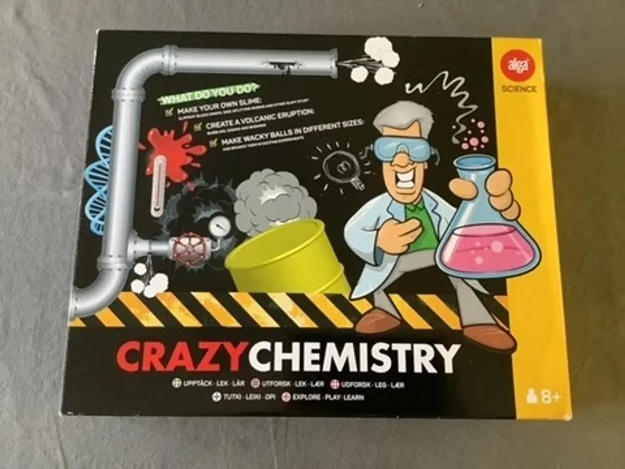 Billede 1 - Kemisæt Crazy Chemistry