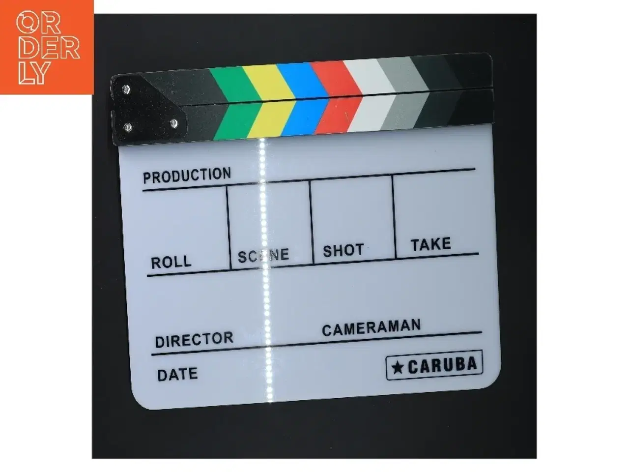 Billede 1 - Filmskilt (klaptræ) fra Caruba (str. 30x24 cm)