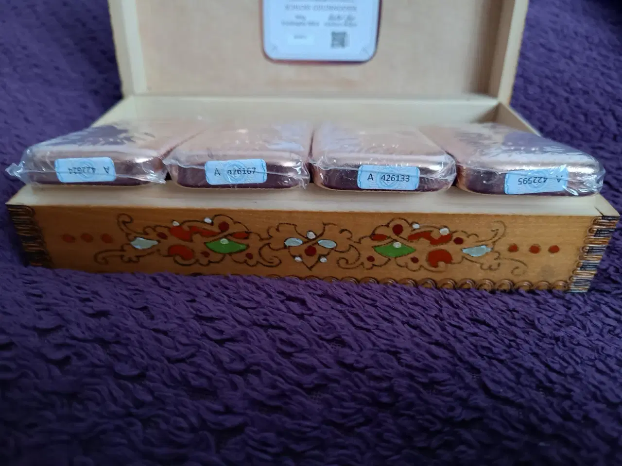 Billede 5 - 2 kg kobberbarre i gaveæske