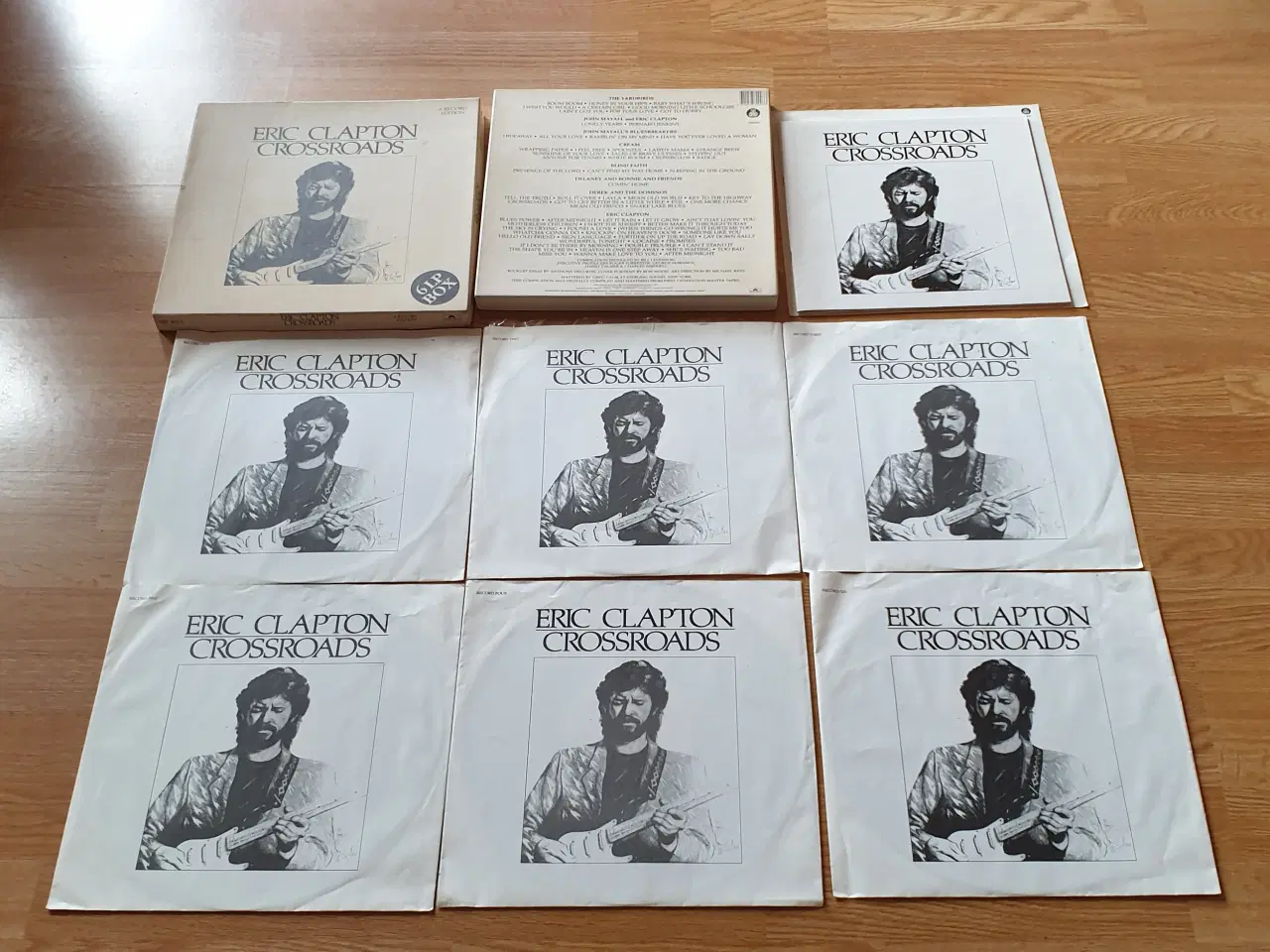 Billede 1 - Eric Clapton box m 6 LP ialt500kr Bud Modtages