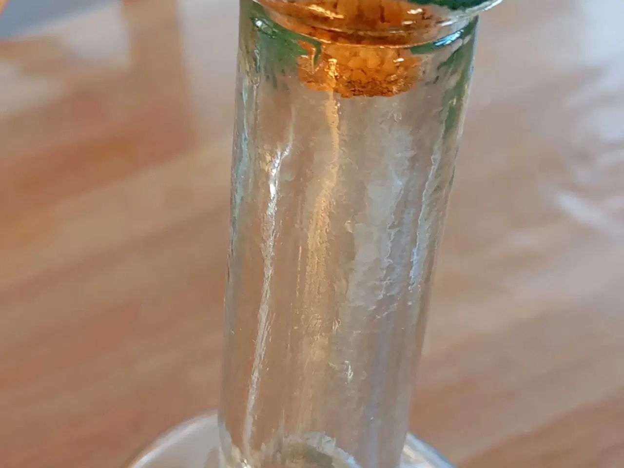 Billede 5 - Skæv flaske. Snapseflaske