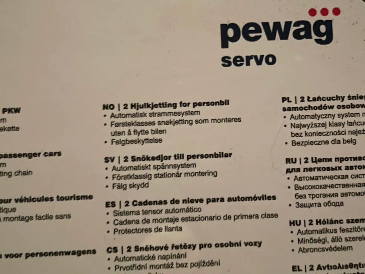 Billede 4 - Pewag snekæder
