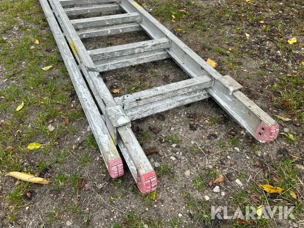 Billede 3 - Stige Scando Alu Skydestige 7,2 meter