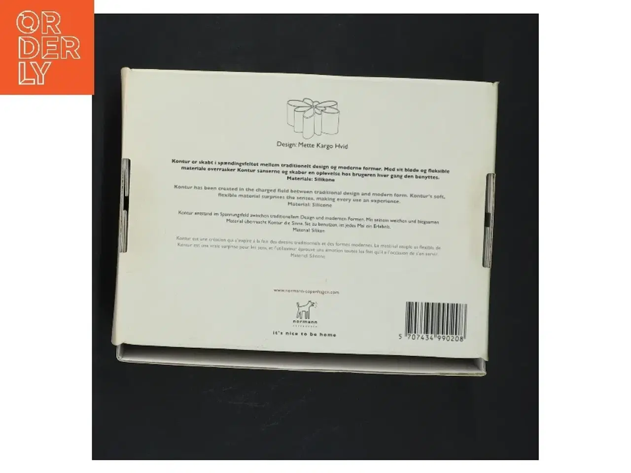 Billede 3 - Normann Copenhagen Kontur lysestage fra Normann Copenhagen (str. 14,5 cm)