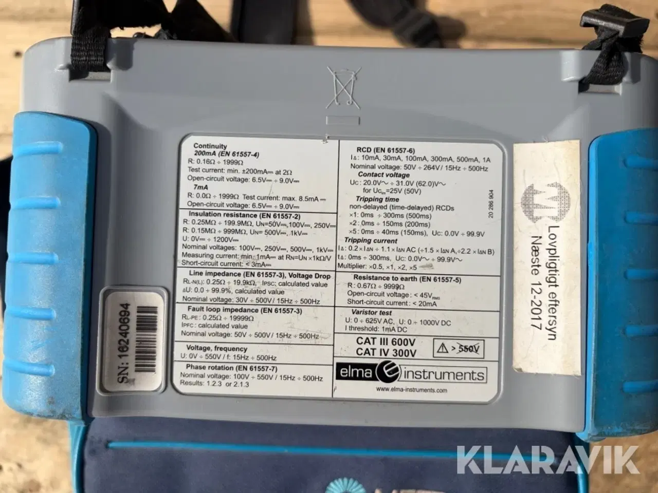 Billede 7 - EurotestAT Metrel