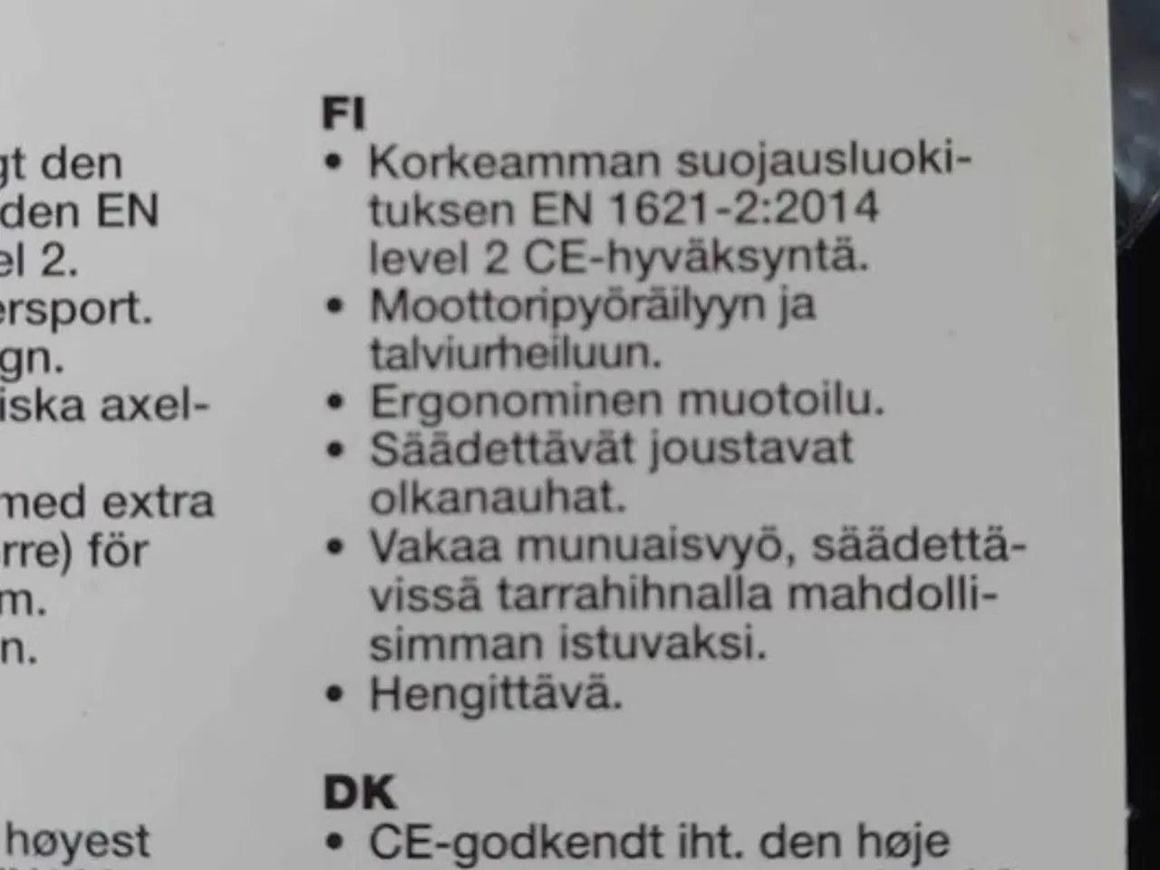 Billede 3 - MC vest med rygbeskyttelse