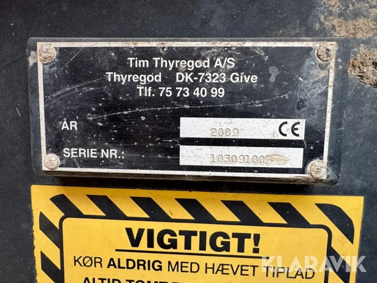 Billede 5 - Vogn TIM 180/230