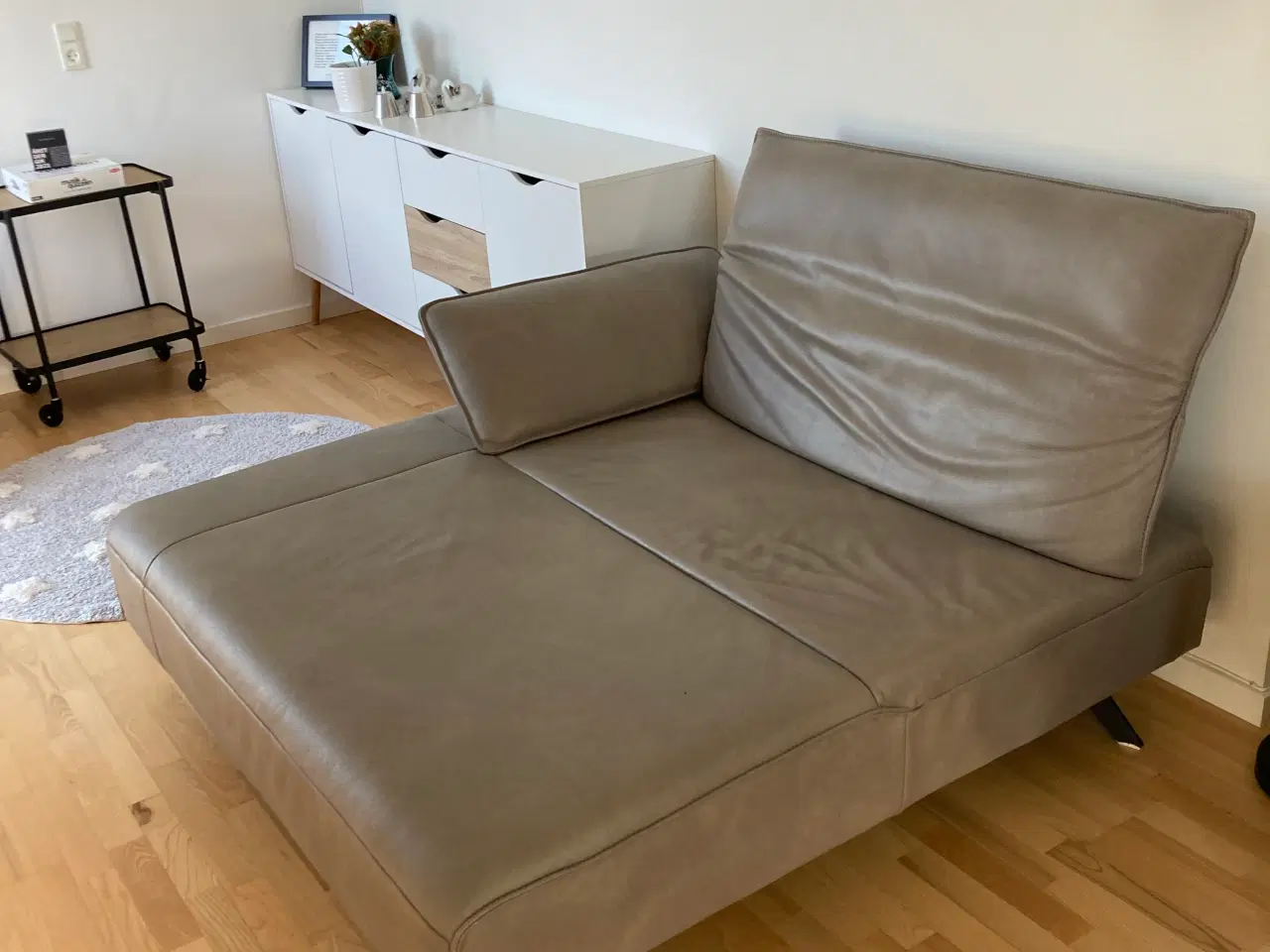 Billede 1 - Himollas Chaiselong i læder.