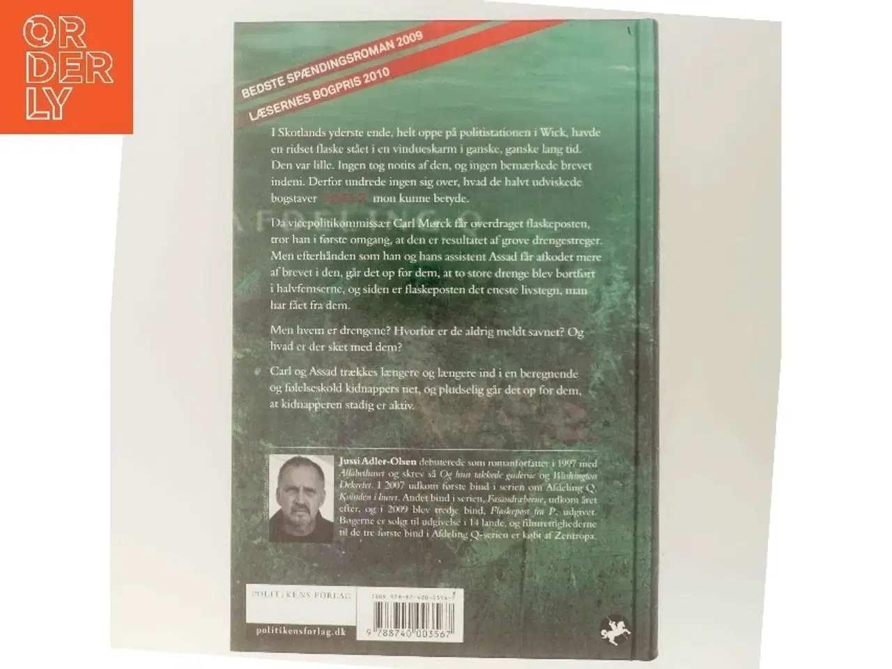 Billede 3 - Flaskepost fra P af Jussi Adler-Olsen (Bog)