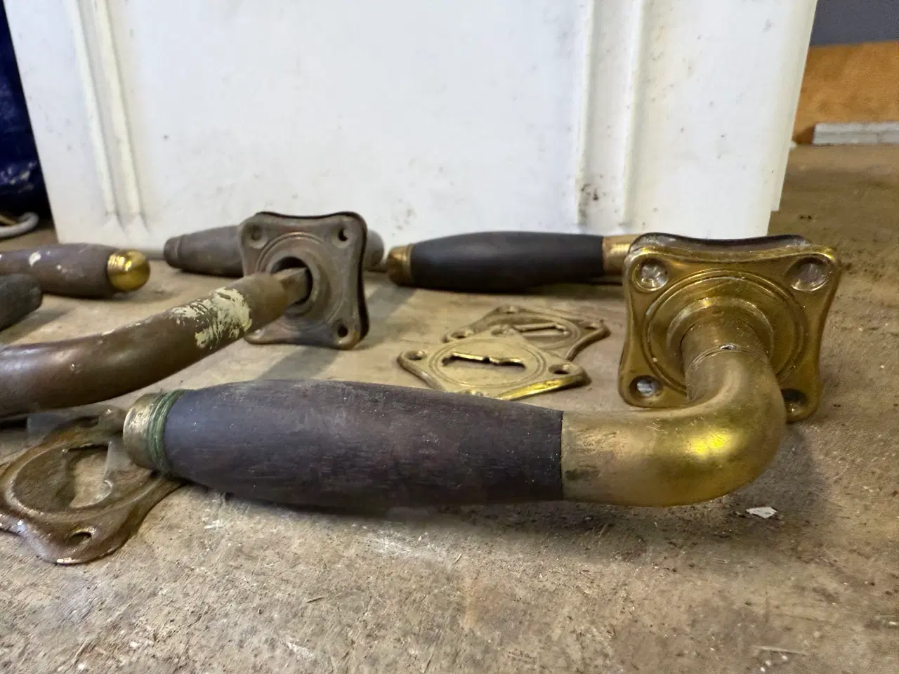 Billede 2 - Diverse Messing dørgreb