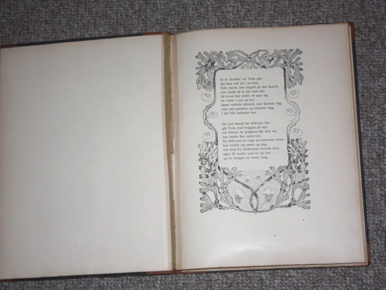 Billede 5 - Terje Vigen af Henrik Ibsen Illustreret sort/hvid 