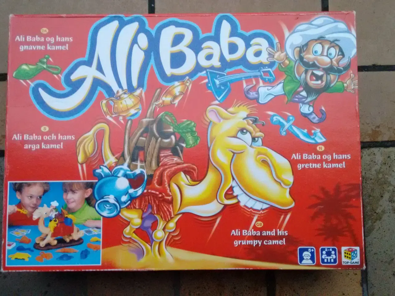 Billede 1 - Ali Baba og hans gnavne kamel Brætspil AliBaba