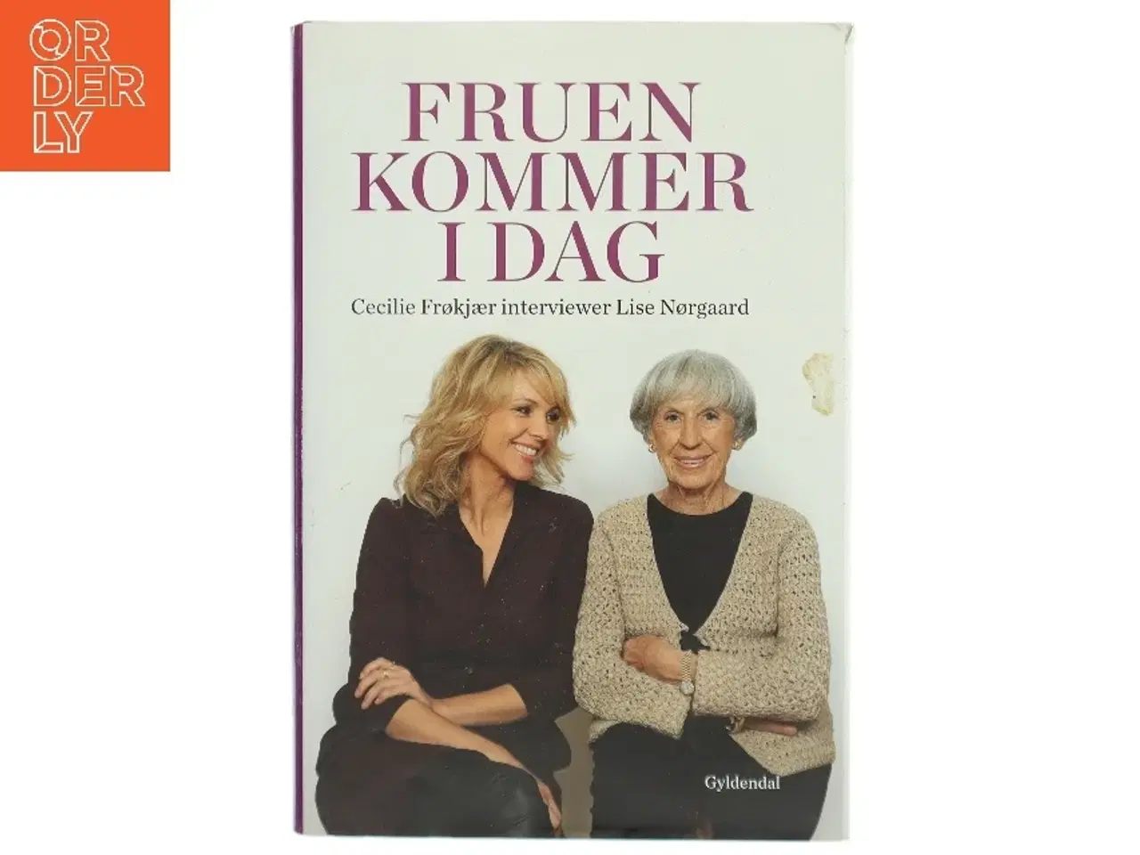 Billede 1 - Fruen kommer i dag : Cecilie Frøkjær interviewer Lise Nørgaard af Cecilie Frøkjær (Bog)