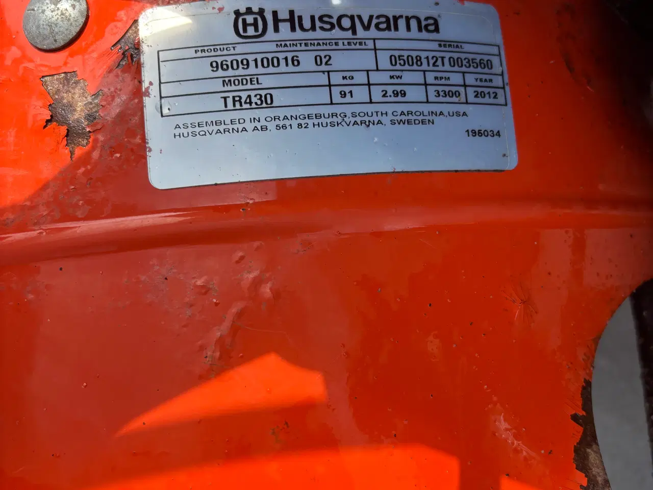 Billede 6 - Husqvarna Havefræser