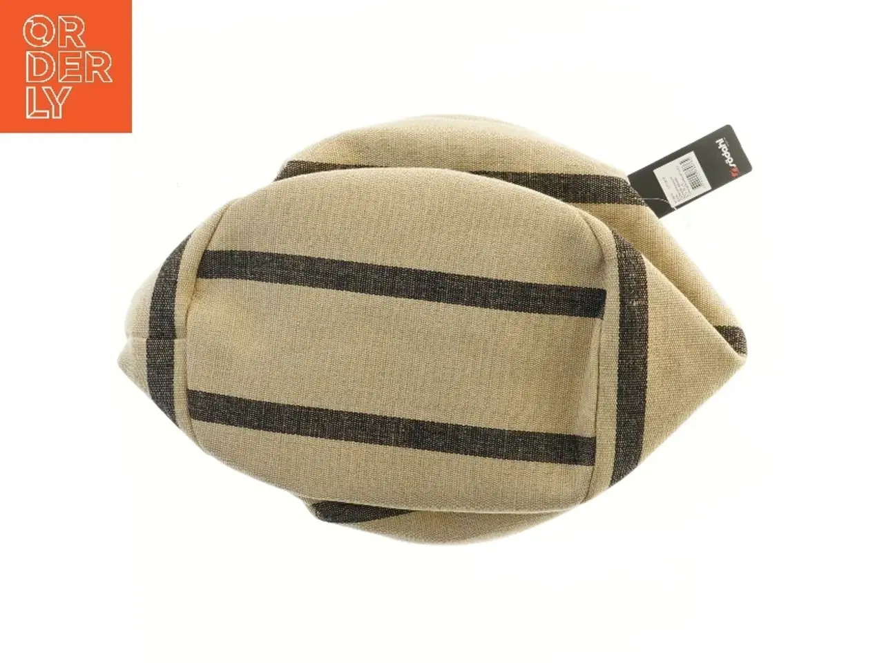 Billede 3 - Sødahl stribet opbevaringskurv (str. Ø 32,5 cm længde 28 cm)