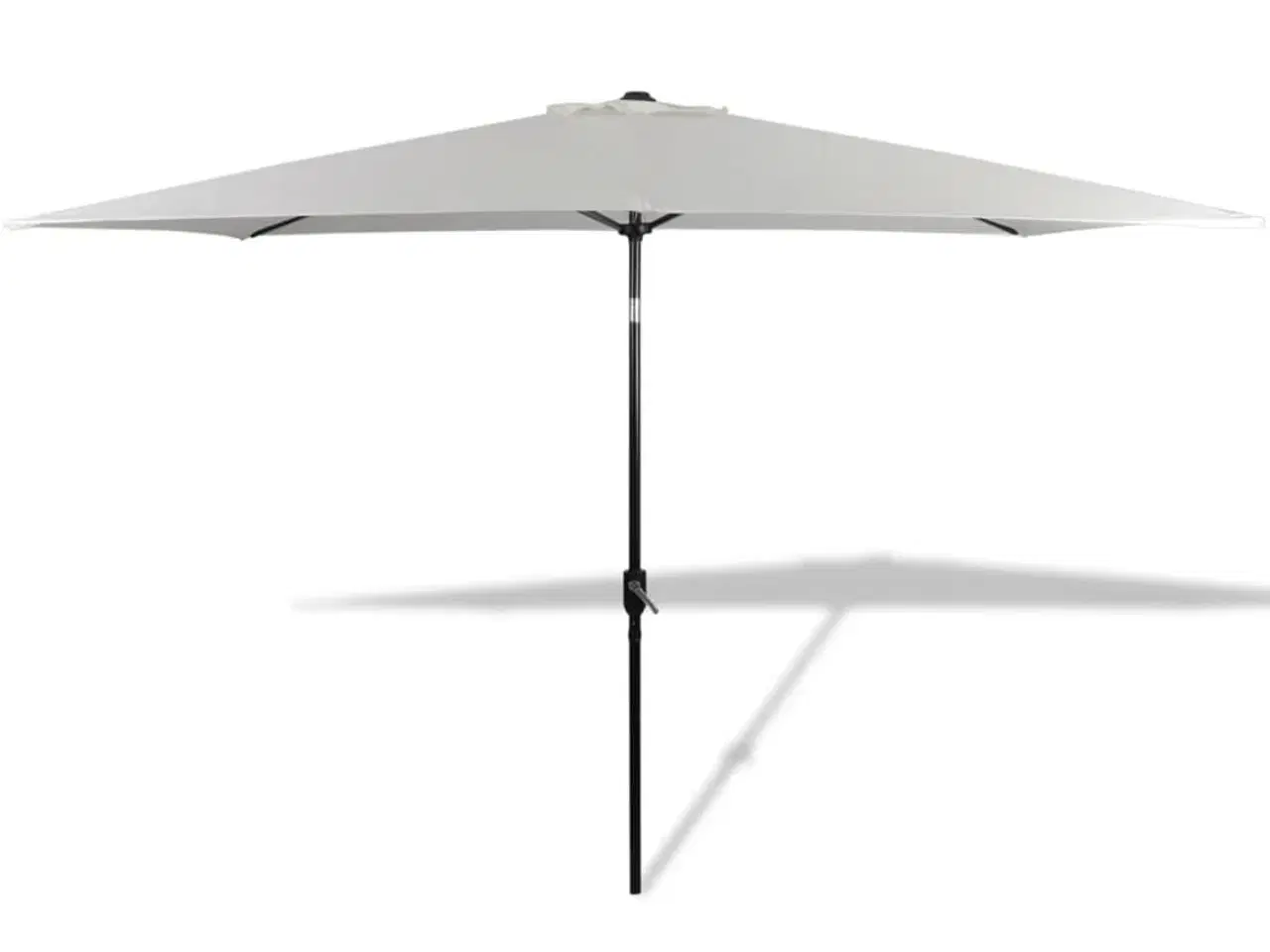 Billede 5 - 40772  parasol 200 x 300 cm sandhvid rektangulær