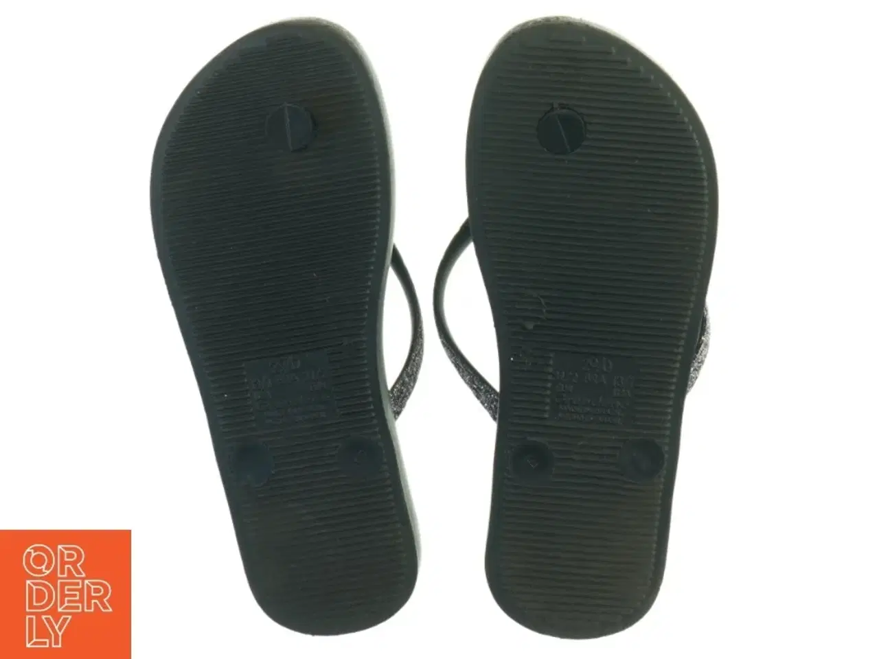 Billede 2 - Sorte flip-flops med glitter fra Ipanema (str. 31)