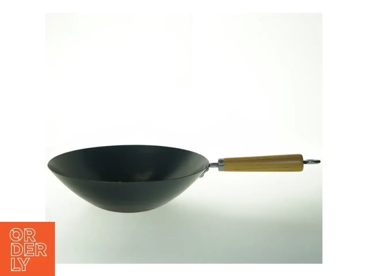 Billede 1 - Wokpande med træhåndtag (str. Ø 34 cm)