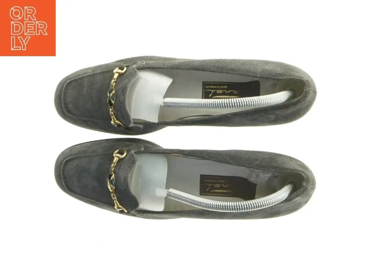 Billede 5 - Mørkegrå pumps i ruskind (str. 37 )