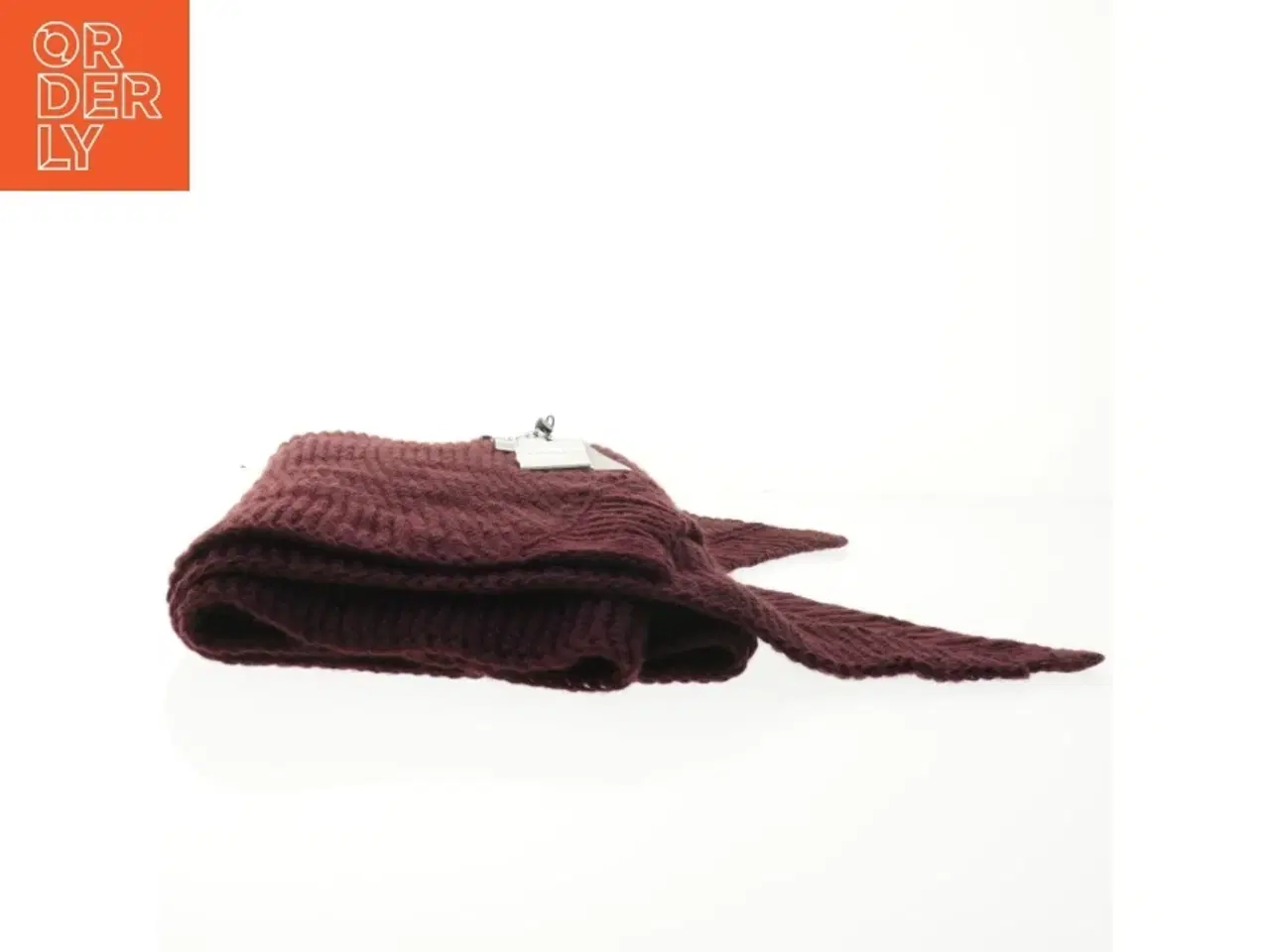 Billede 3 - Strikket sjal fra Pieces (str. 37x225 cm)