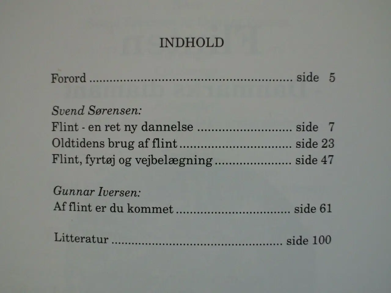 Billede 2 - flinten - danmarks diamant, af svend sørensen og g