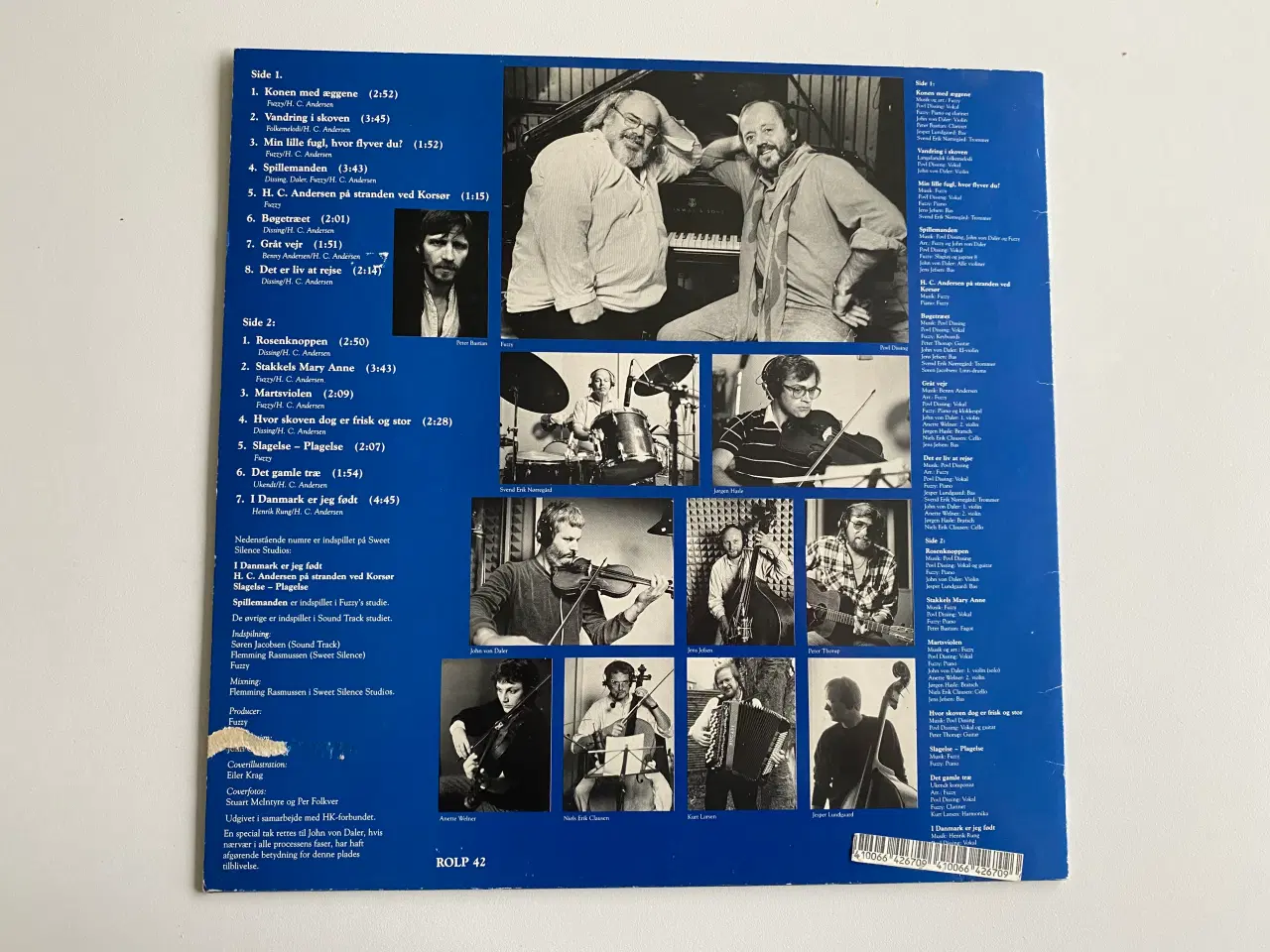 Billede 4 - LP. Dissing / Fuzzy  ‎– Føl Hvor Jeg Brænder