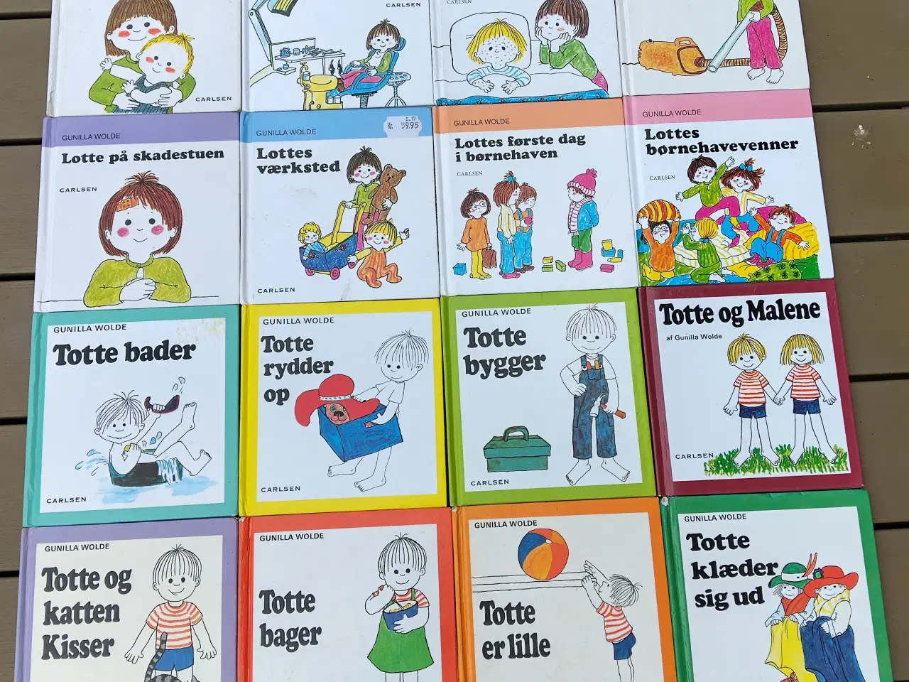 Billede 1 - 16 Stk. Totte - Lotte Bøger