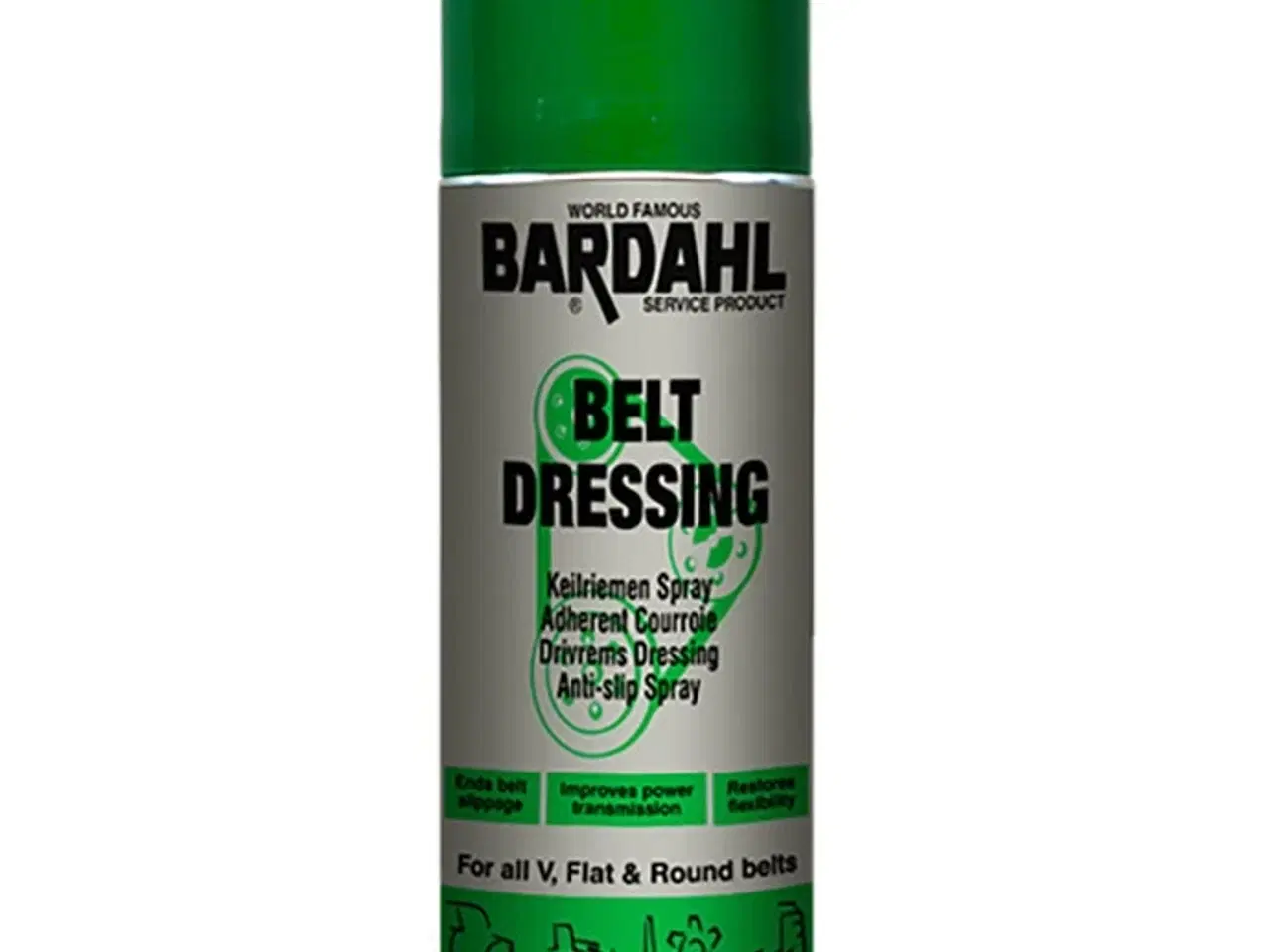 Billede 1 - Bardahl Beltdressing - Remspray 400 Ml.