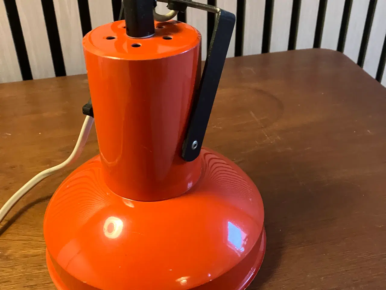 Billede 3 - Retro lampe fra E.S.Horn. Har patina.