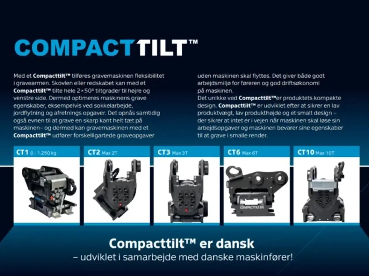 Billede 3 - Compacttilt til maskiner fra 0 til 10 tons