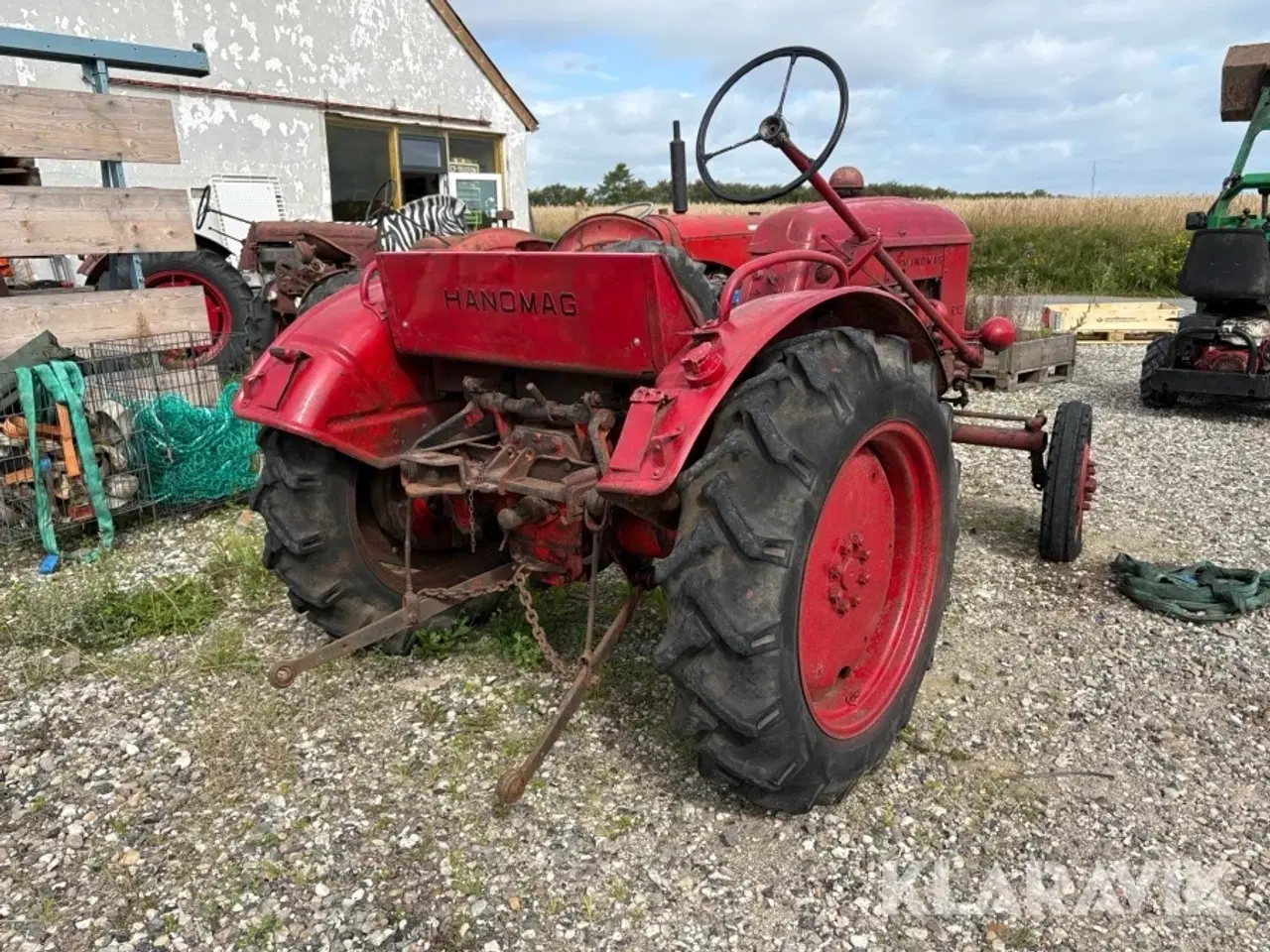 Billede 4 - Veterantraktor Hanomag R12