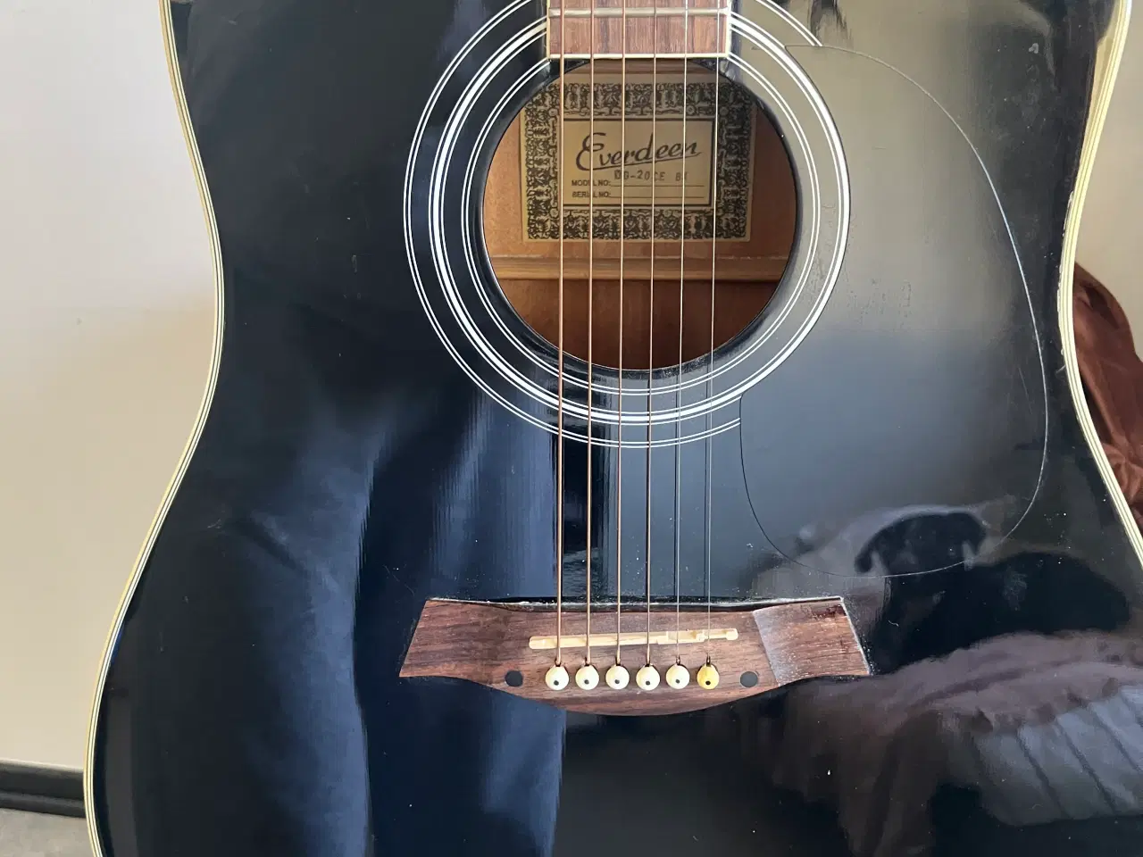 Billede 1 - Guitar Everdeen DG-20 CE BK – elektroakustisk