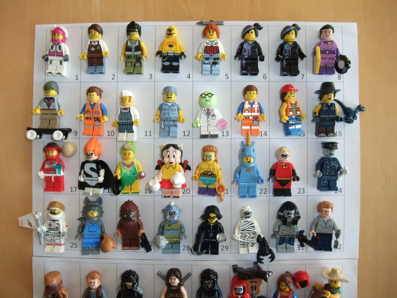 Billede 2 - Lego Serie+Movie Figurer