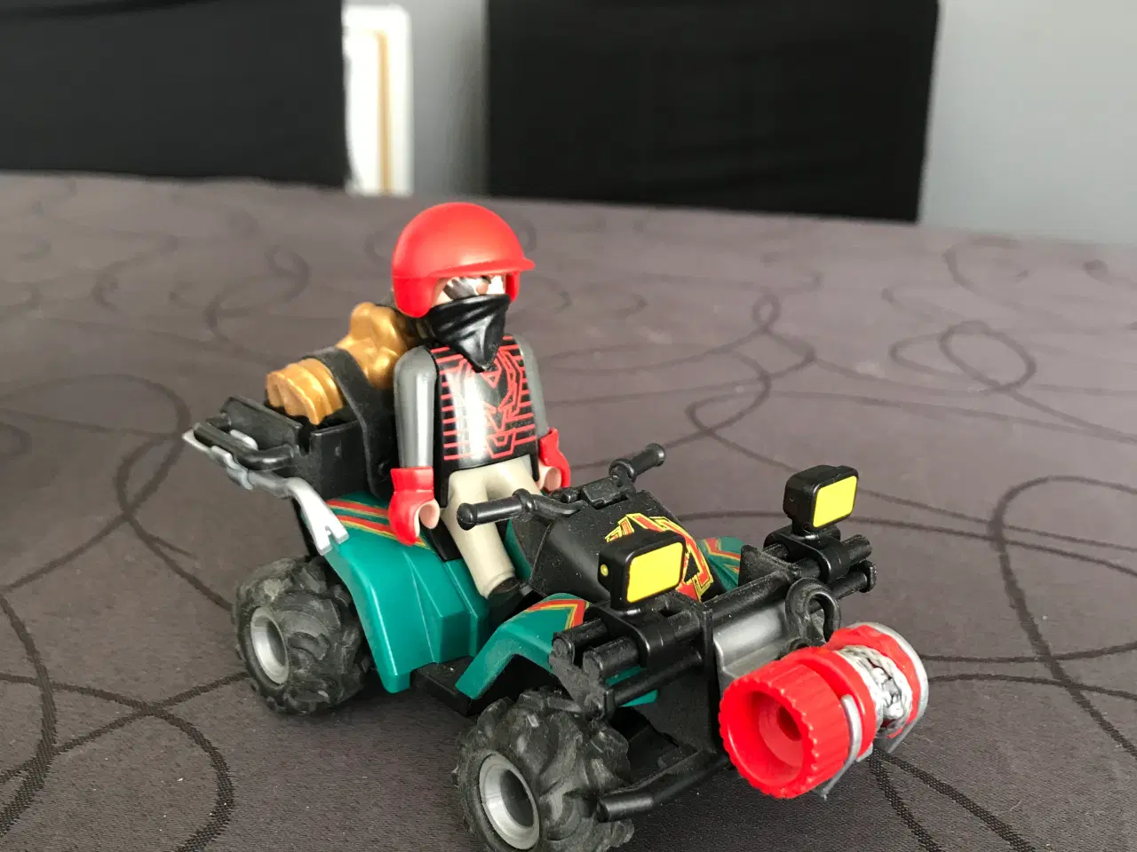 Billede 1 - Playmobil model. 6879. Rubber`Quad With loot.  