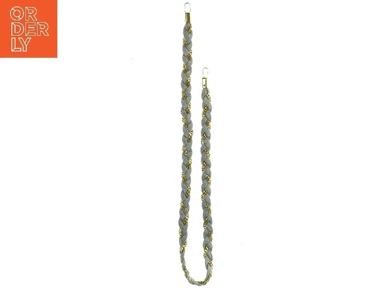 Billede 3 - Flettet bælte (str. Længde. 83 cm. b. 1 cm)