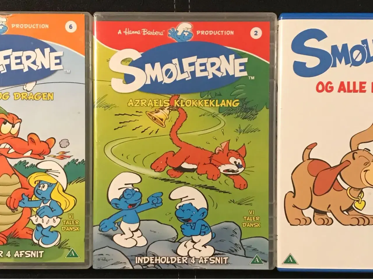 Billede 2 - Dvd?er med smølferne sælges