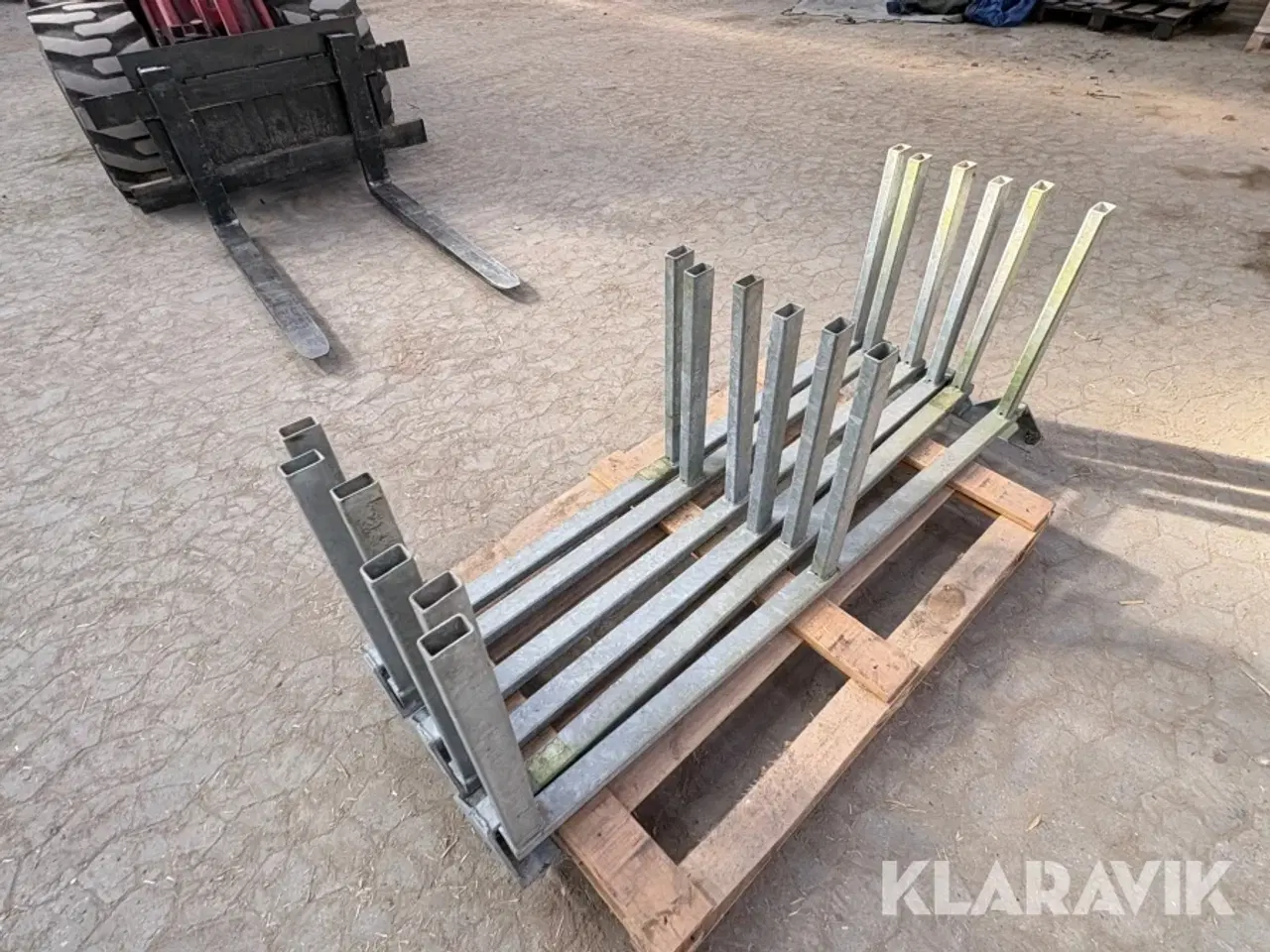 Billede 10 - Stål/gren reoler 2 styk