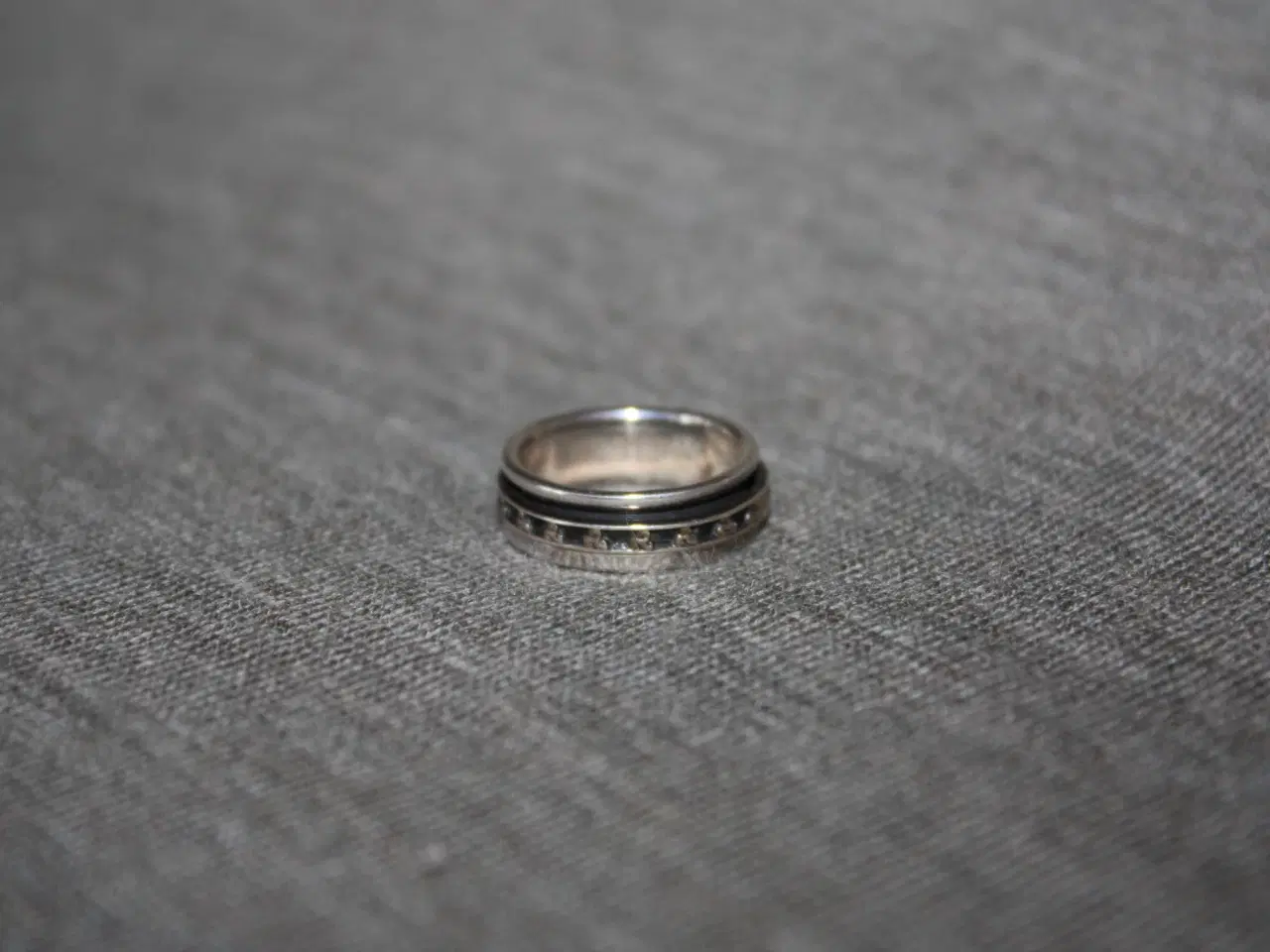 Billede 4 - Stressring i sølv fra Tunisia str. 16,5