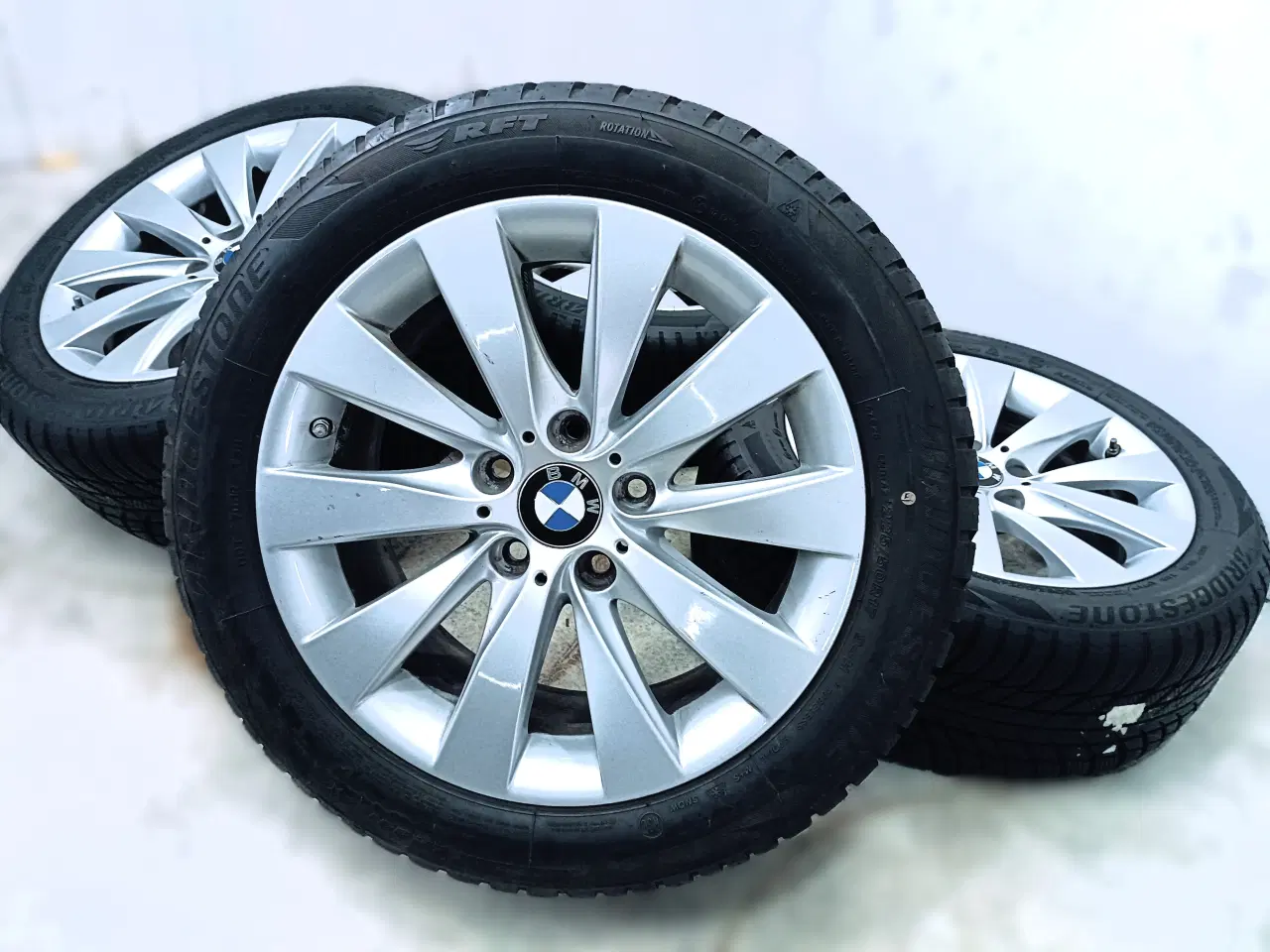 Billede 6 - 5x120 17" ET37 nav 72,6ø BMW vintersæt inkl.TPMS